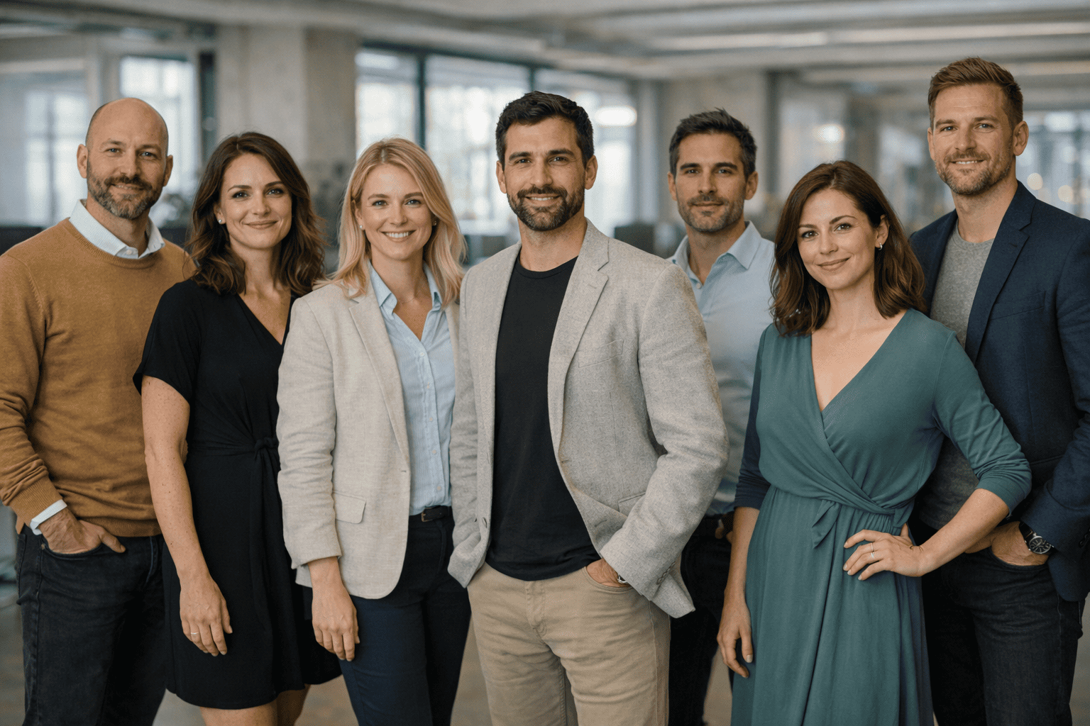 Team working on AI trading platform — Barc Valnorton